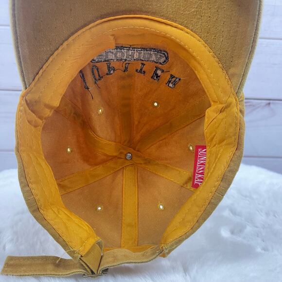 Sunkiss Kap Jupiter Florida USA Yellow Adjustable Hat - Picture 3 of 4